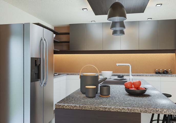 Modern Kitchen Scene