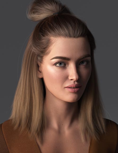 2021-15 Hair for Genesis 8 and 8.1 Females