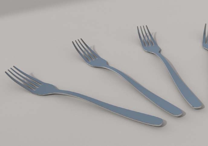 CUTLERY---Simple Spoon Fork and Knife