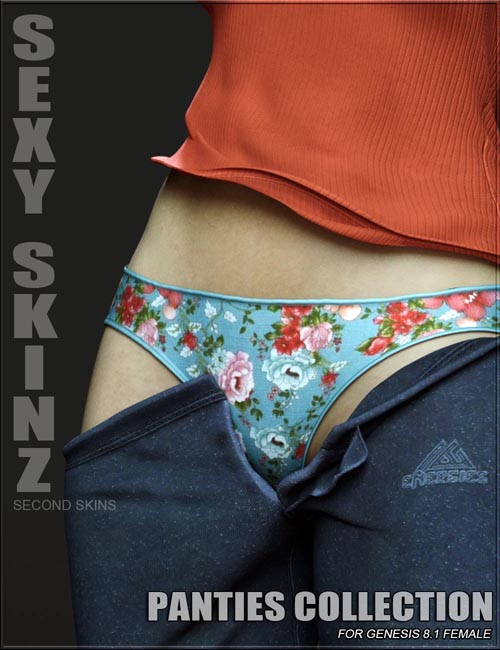 Sexy Skinz - Panties Collection for Genesis 8.1 Females