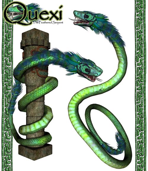 Quexi: Mythical Feathered Serpent