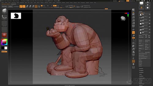 The Gnomon Workshop - Matching a Stylized Concept in ZBrush
