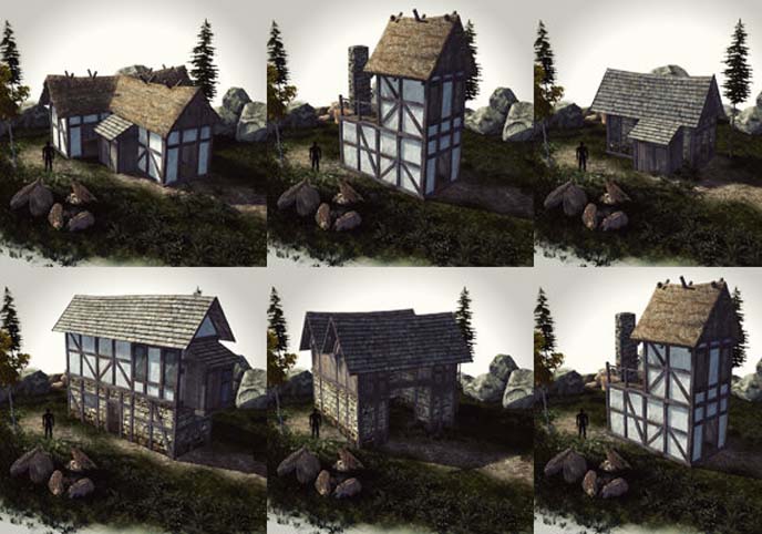 FREE Medieval Buildings Sample Model