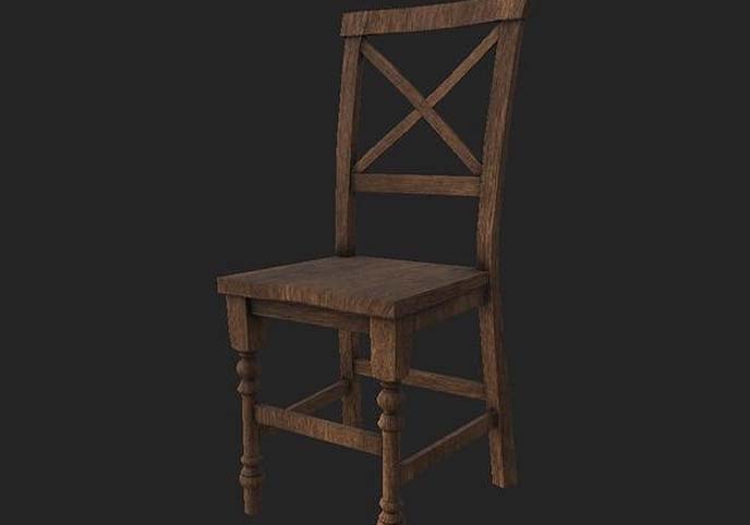 Chair low poly