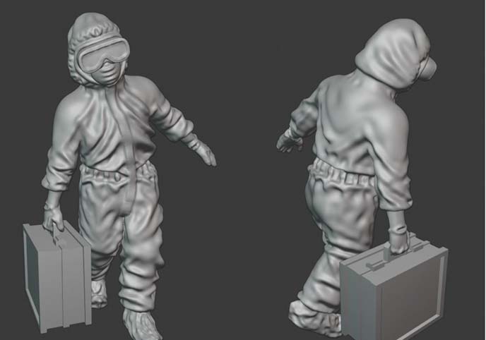 Epidemic medics - 28mm wargaming miniatures