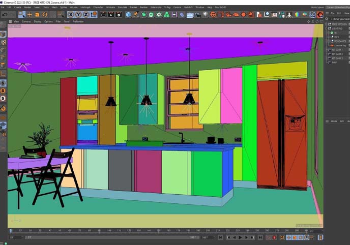 VRay - C4D Scene files