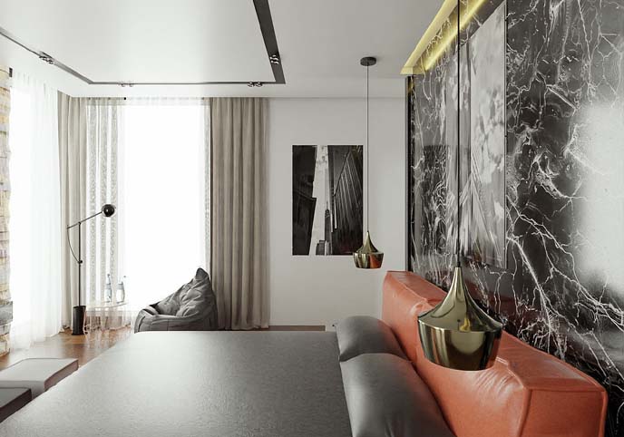 Master bedroom 3D scene - Blender