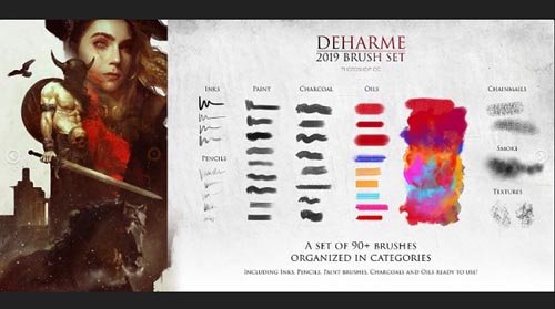 Artstation - Deharme Brush Set