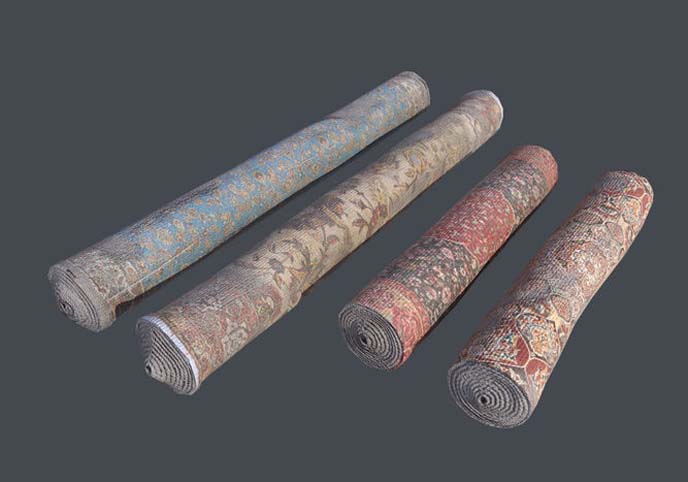 Wrapped Carpets PBR low poly