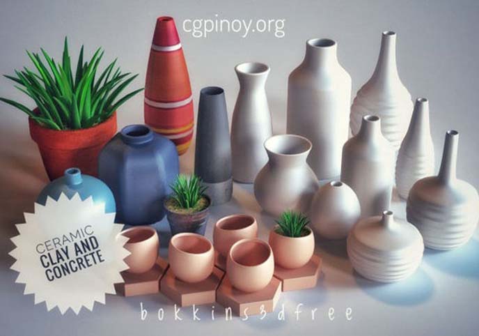 Vases Free 3D