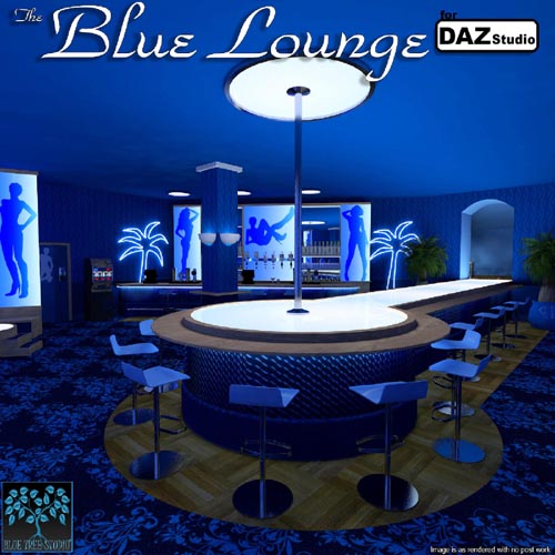 The Blue Lounge for Daz