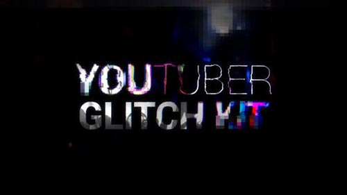 Videohive - YouTuber Kit | Glitch - 20216462