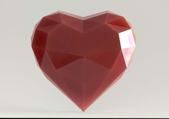 Low poly Heart