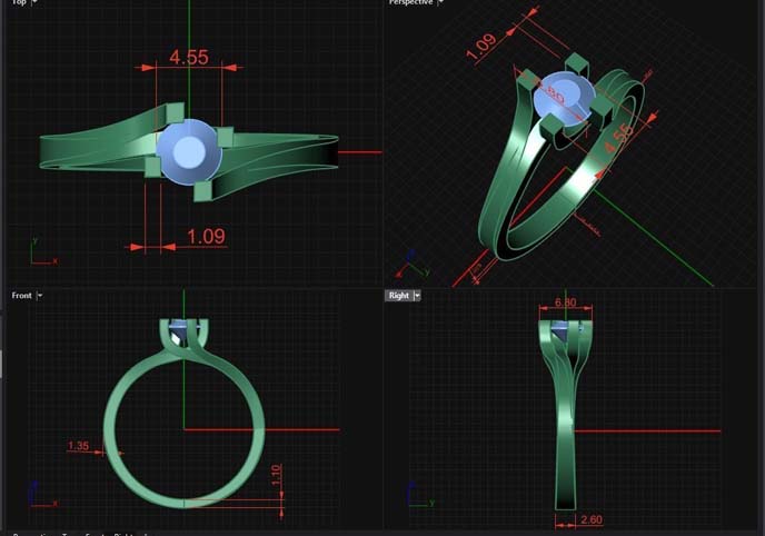 Soliter ring