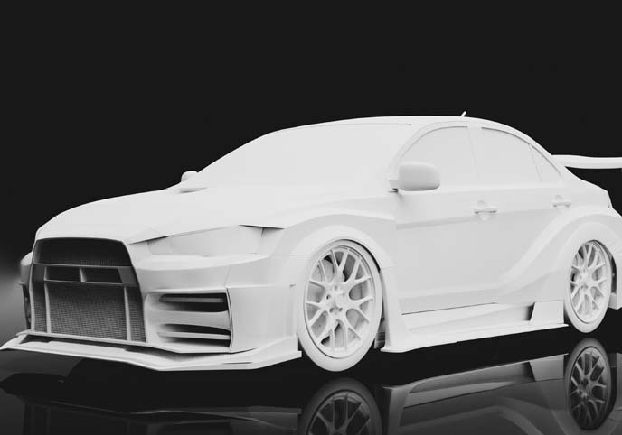 Lancer evo widebody