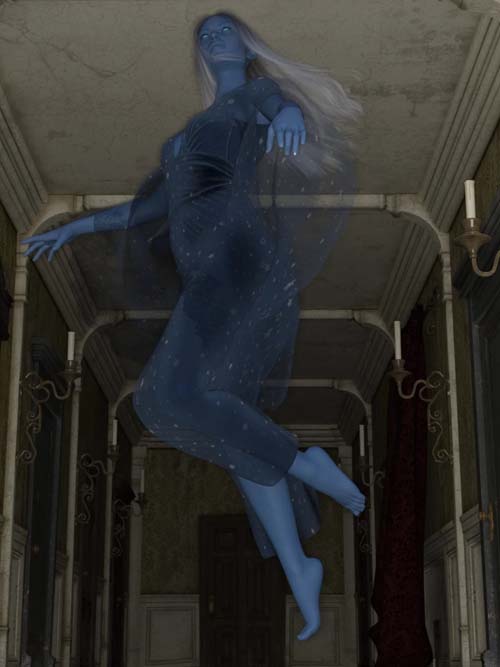 Ghostly Poses for Genesis 8 Female