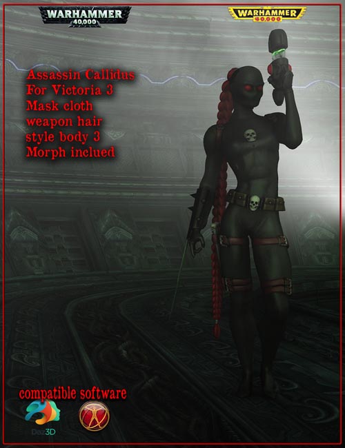 Assassin callidus for victoria 3 warhammer 40k FREE!