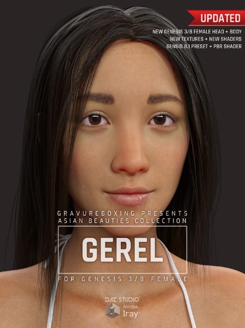 Gerel G3G8F for Genesis 3 and 8 Female