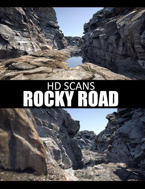 HD Scans Rocky Path