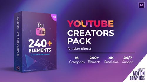 Videohive - Youtube Creators Pack - 31232789
