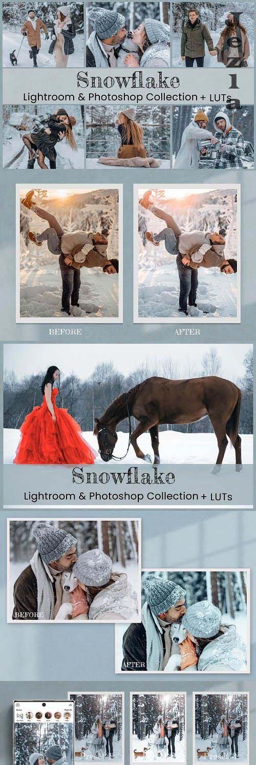 Snowflake Lightroom Photoshop LUTs - 6573896