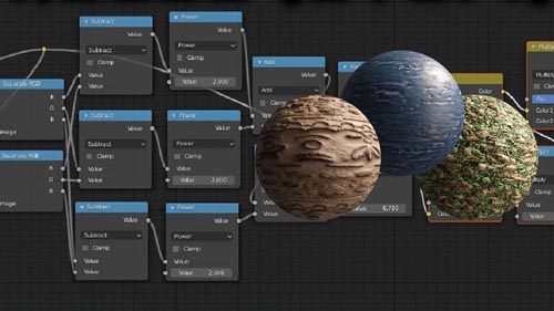 Udemy - Introduction to materials and procedural shaders in blender