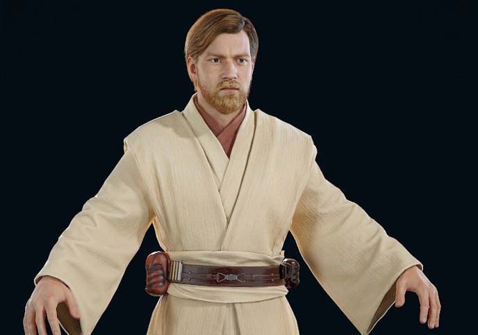 Obi-Wan Kenobi from Star Wars Battlefront 2