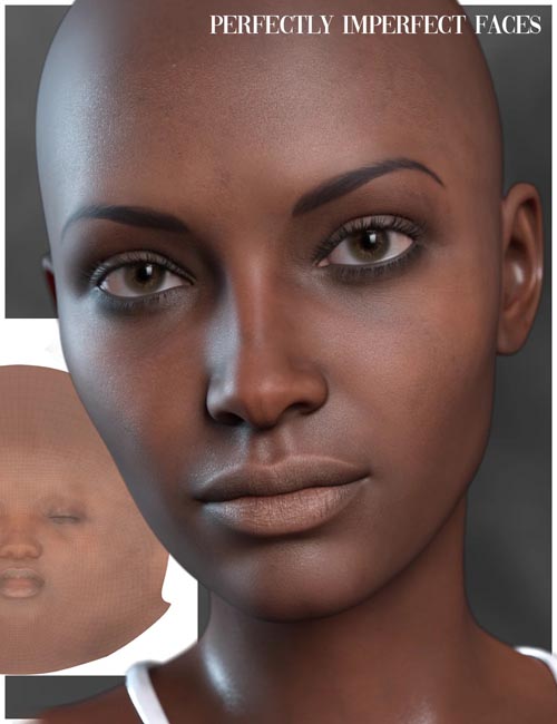 RY Perfectly Imperfect Faces Merchant Resource for Genesis 8.1 Female