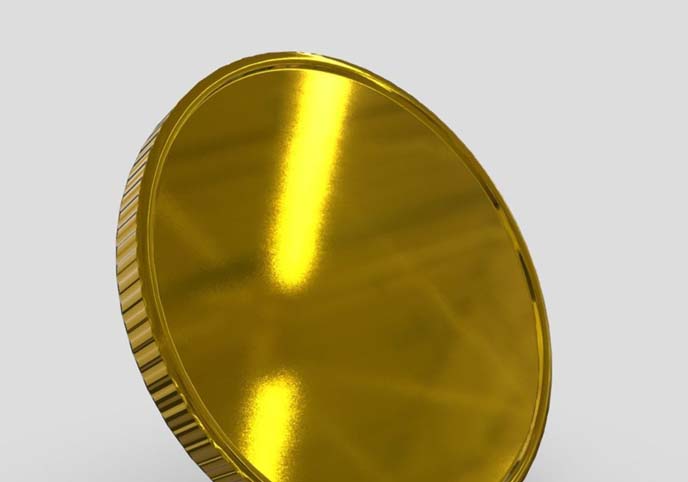 CC0 - Gold Coin Blank