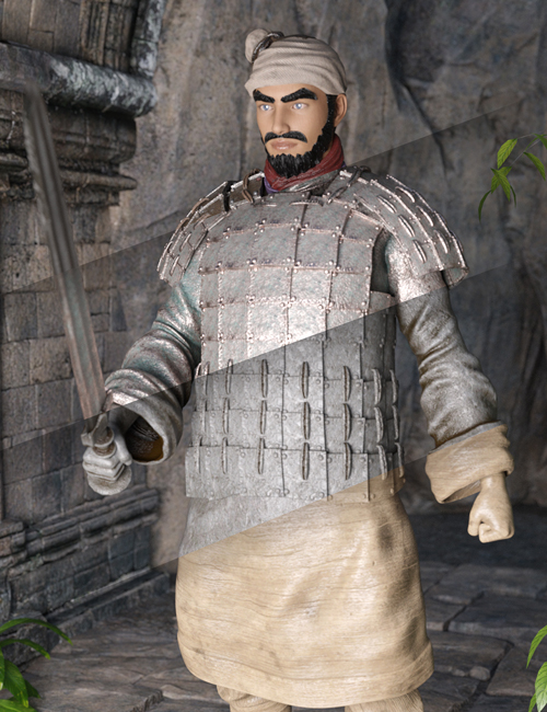 Texture and Weapon Pack for the Action Terracotta Warrior