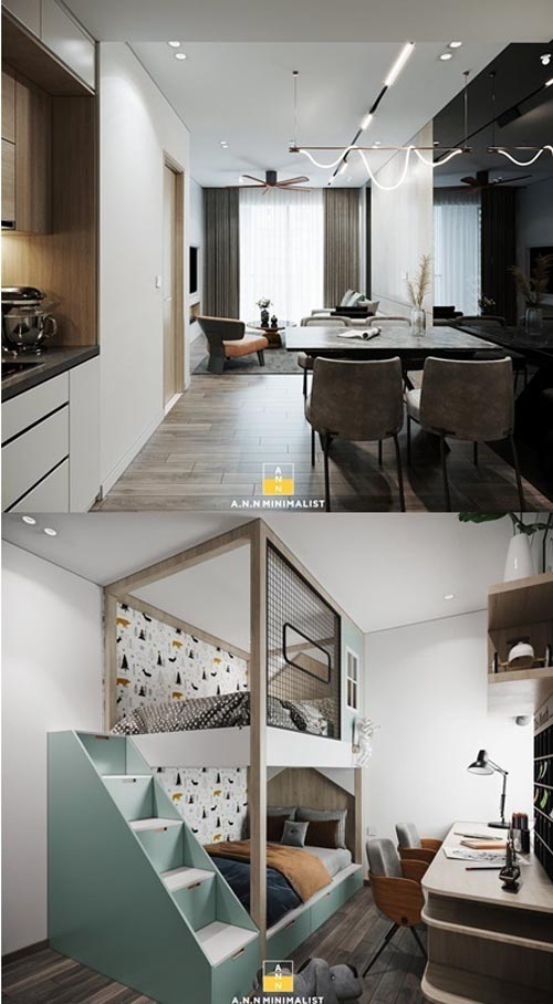 Interior Apartment Model By An Ngoc