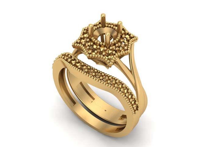 Jewelry ring 010