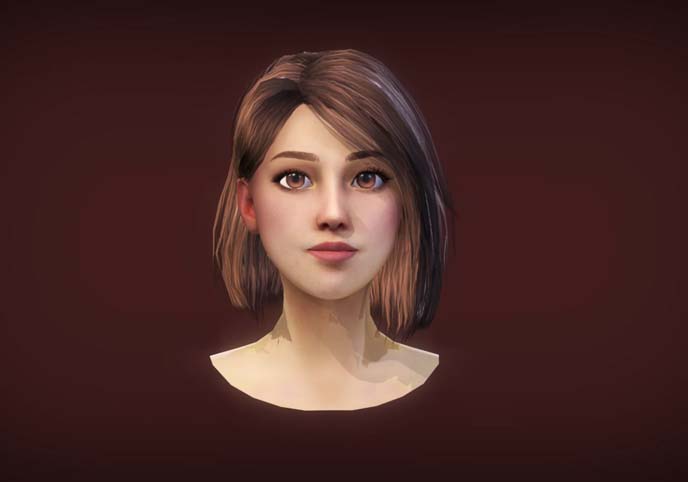 Realtime Female Bob Hairstyle