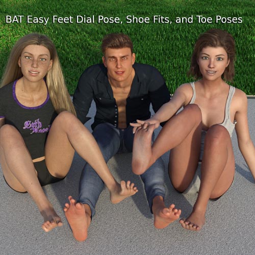 BAT Easy Feet Dial Pose, Shoe Fits, and Toe Poses