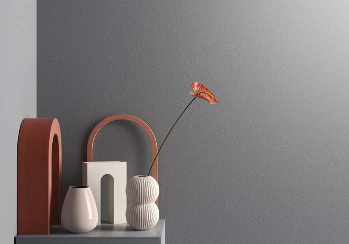 Anthurium with Decorative Objects