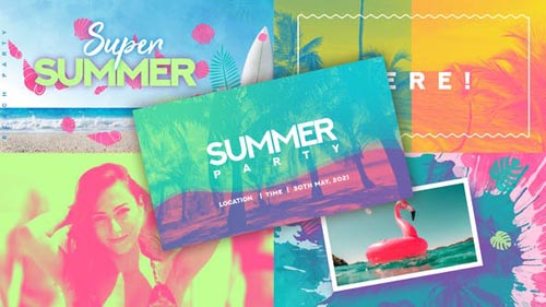 Videohive - Summer Party Intro - 32387903