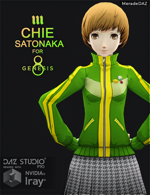 Chie Satonaka for Genesis 8 and 8.1 Female