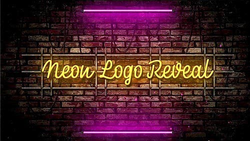 Neon Logo Reveal 984598 - Project for After Effects