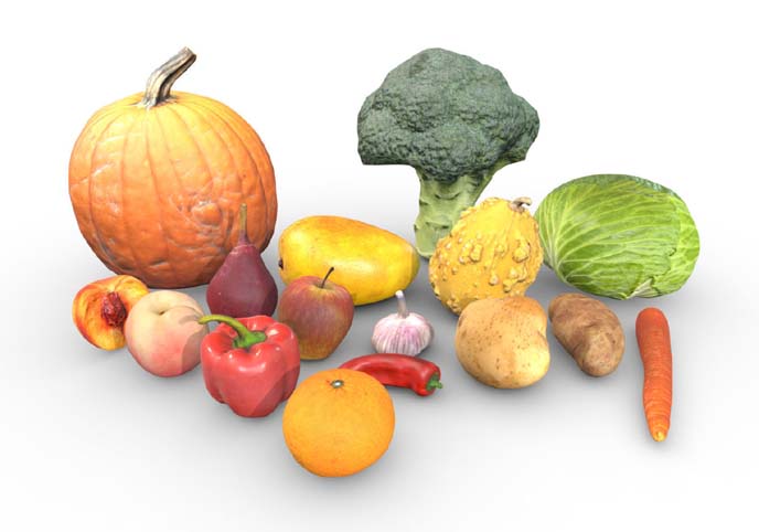 Game Ready Fruit and Vegetable Asset Pack