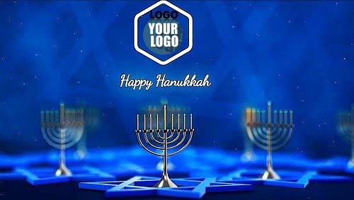 Hanukkah Logo Reveal 1059601 - Project for After Effects