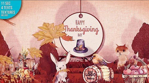 Thanksgiving Pop Up Card 1059013 - Project for After Effects