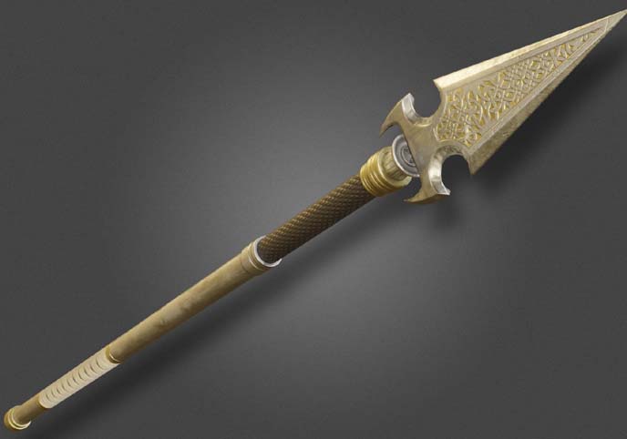 Ornate spear