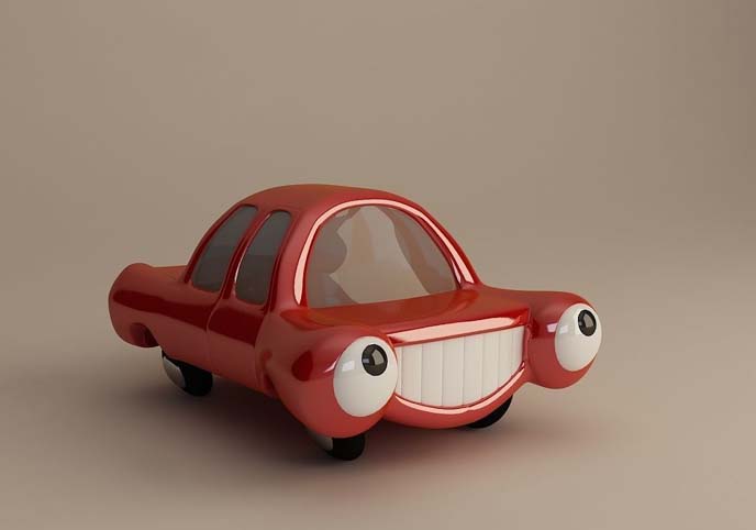 Cartoon car