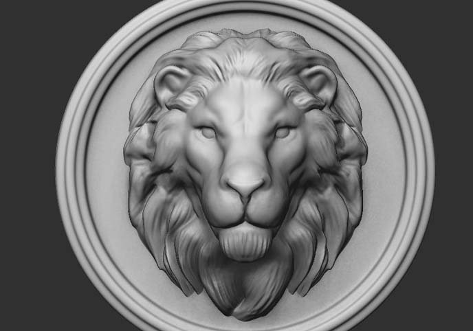 Lion 3D