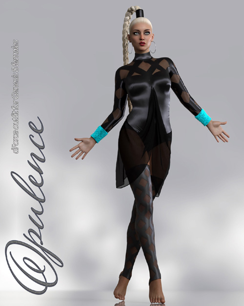 Opulence dForce Outfit for Genesis 8 Female(s)
