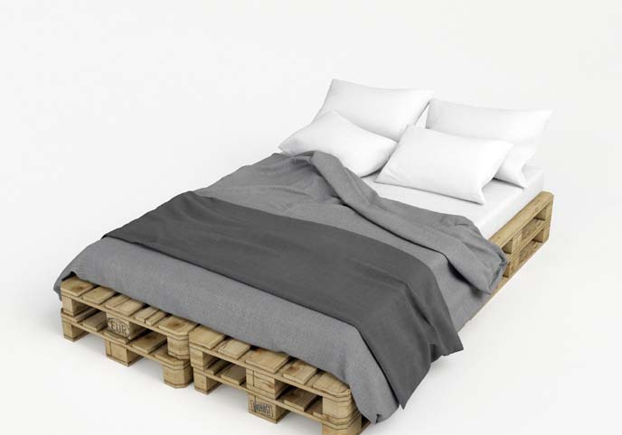 Pallete bed