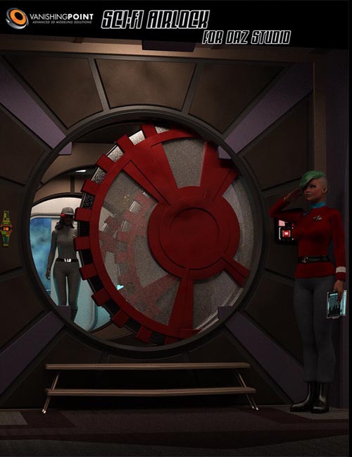 Sci-Fi Airlock (for DAZ Studio)