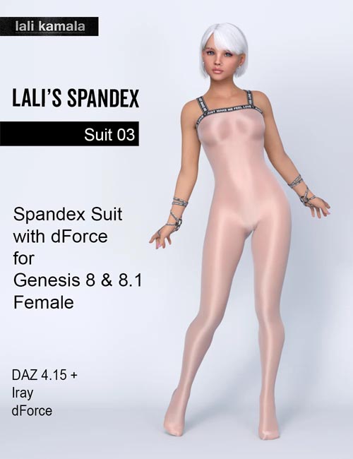 Lali's Spandex Suit 03 for Genesis 8.1 & 8 with dForce