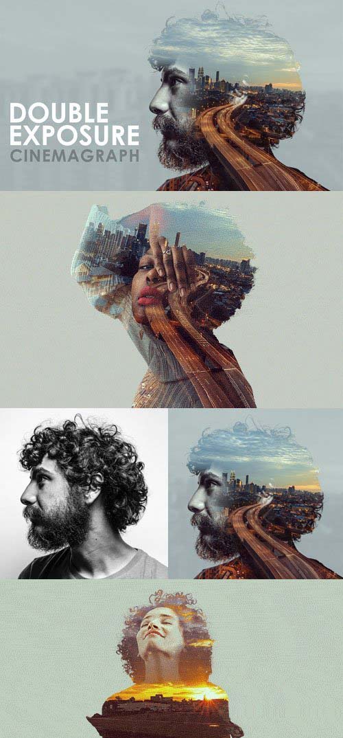 Mesmerizing Double Exposure Effect for Photoshop + Tutorial