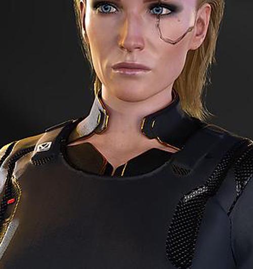 Meredith Stout (Cyberpunk2077) - GENESIS 8 DAZ Character